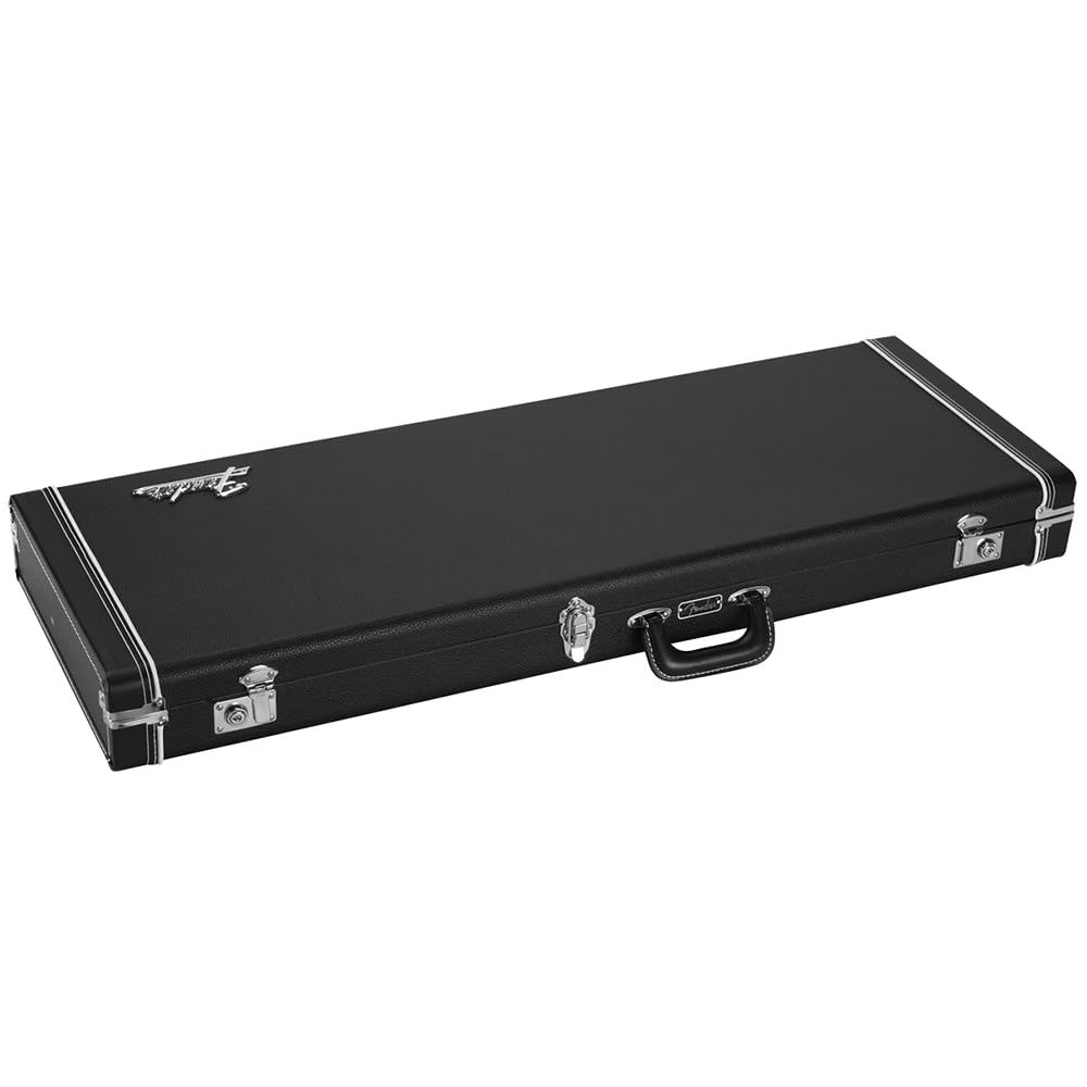 Black Wood Guitar Case W807