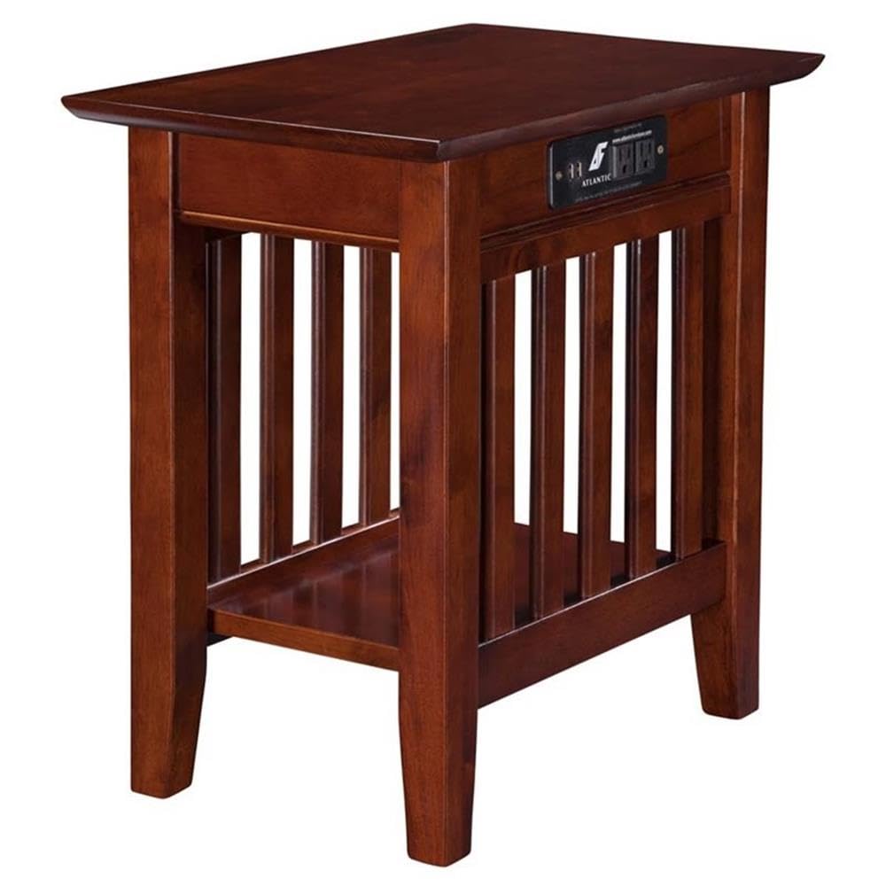 2 Piece Side Table Set in Walnut Y591939