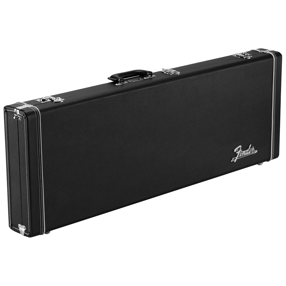 Black Wood Guitar Case W807