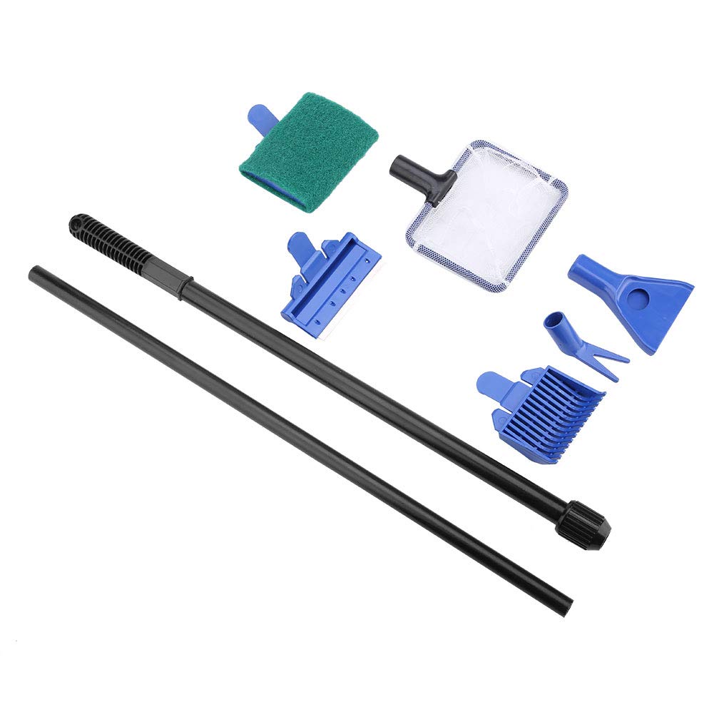 Aquarium Cleaning Kit 5 in 1 Fish Tank Brush Gravel Cleaner L692556