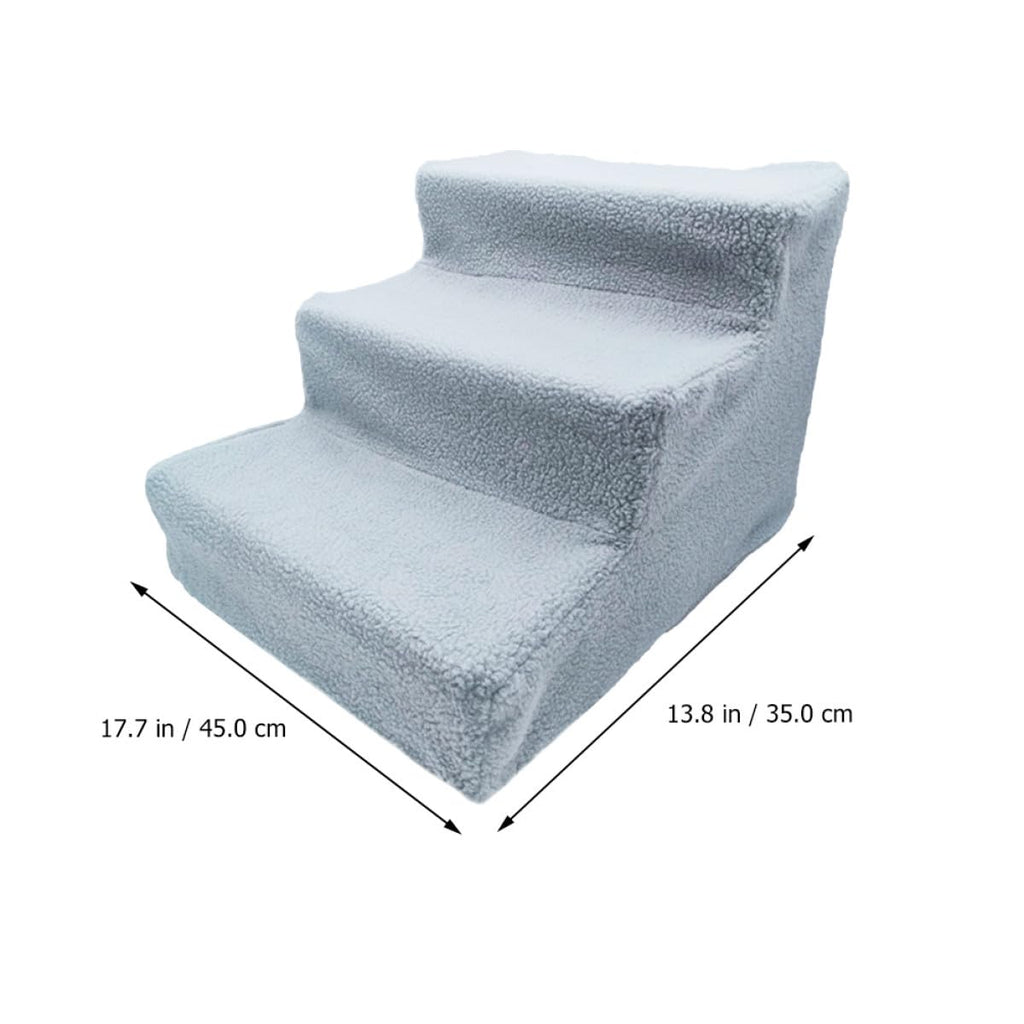 Gray Non-Slip Pet Stairs M866