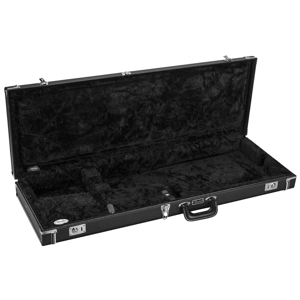 Black Wood Guitar Case W807