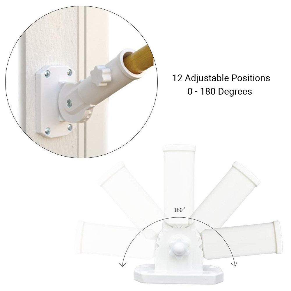 Adjustable Aluminum Flag Pole Bracket E8243