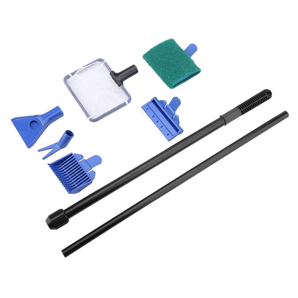 Aquarium Cleaning Kit 5 in 1 Fish Tank Brush Gravel Cleaner L692556
