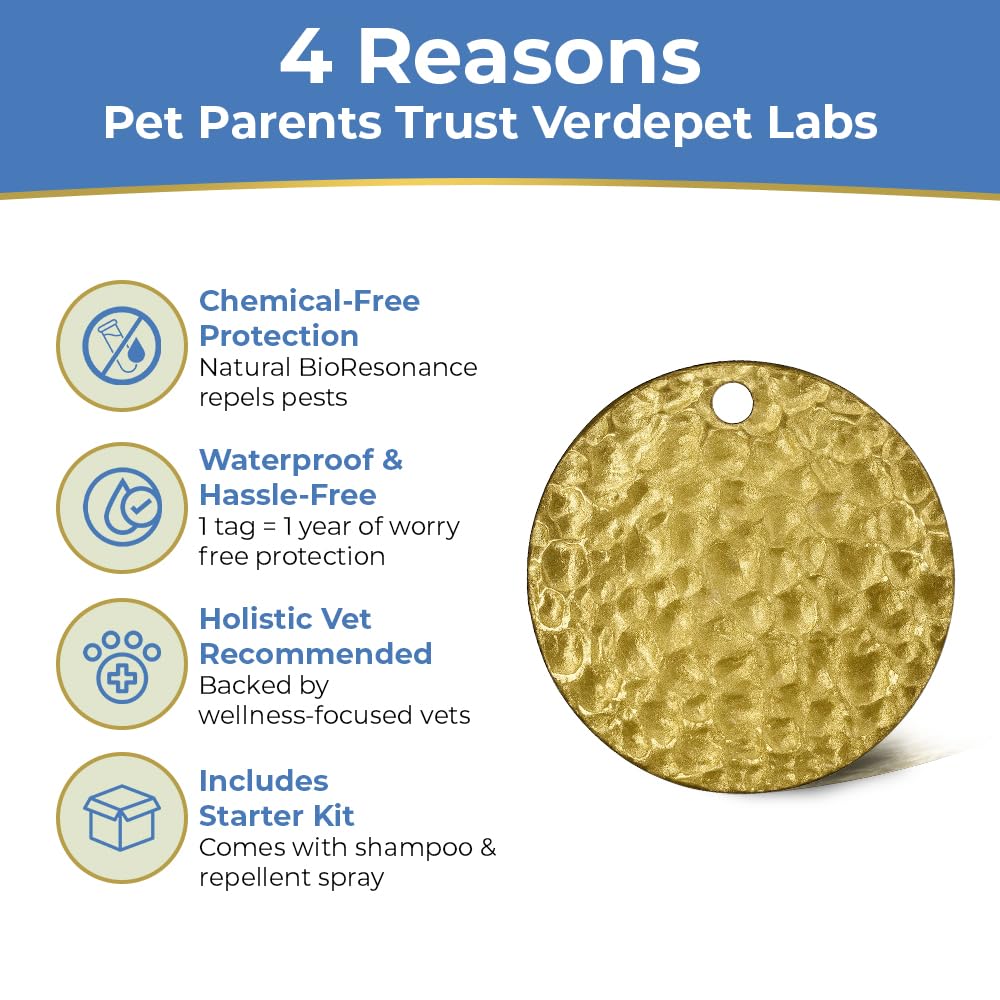 Flea & Tick Tag for Dogs & Cats E4335