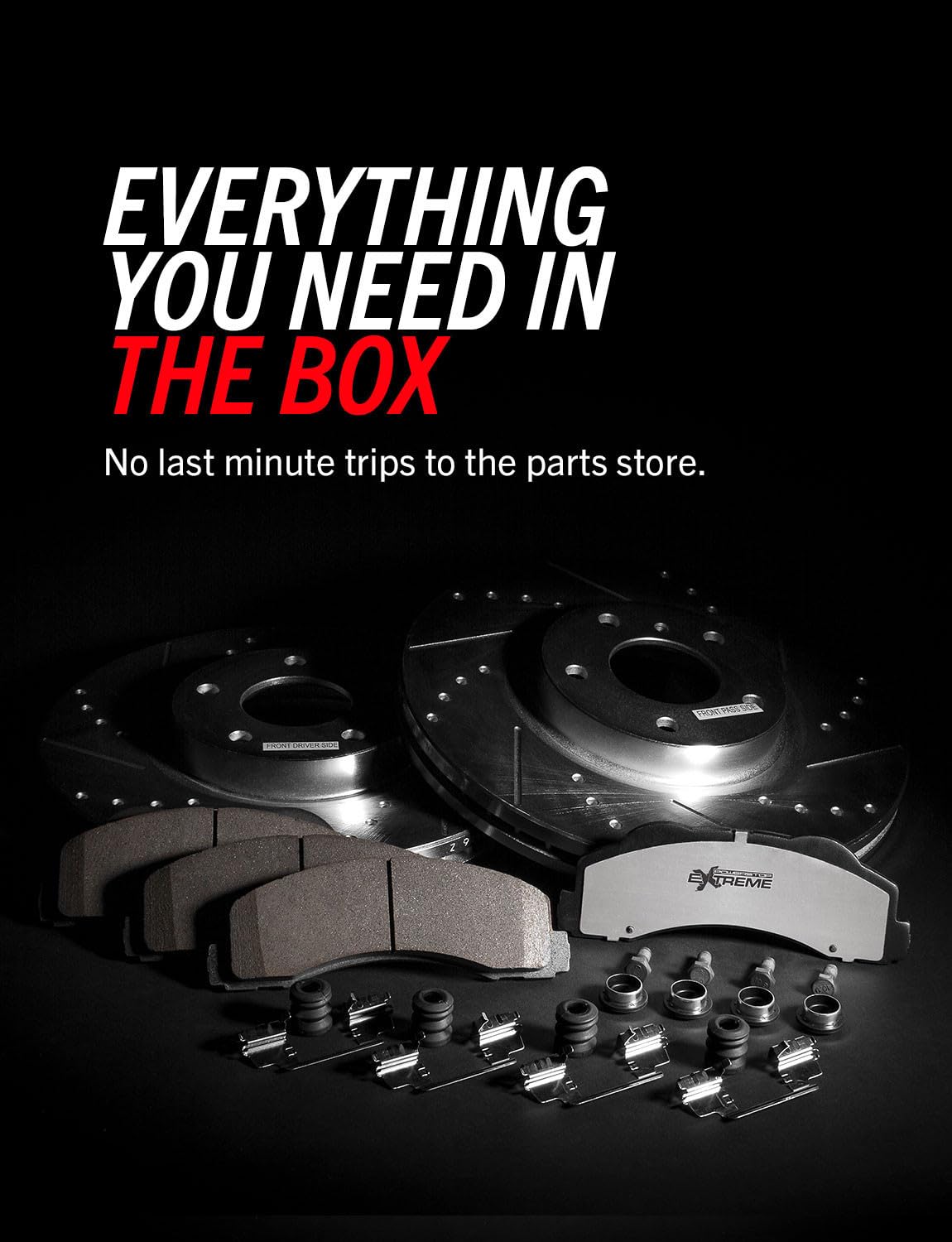 Front Brake Pad & Rotor Kit L91876