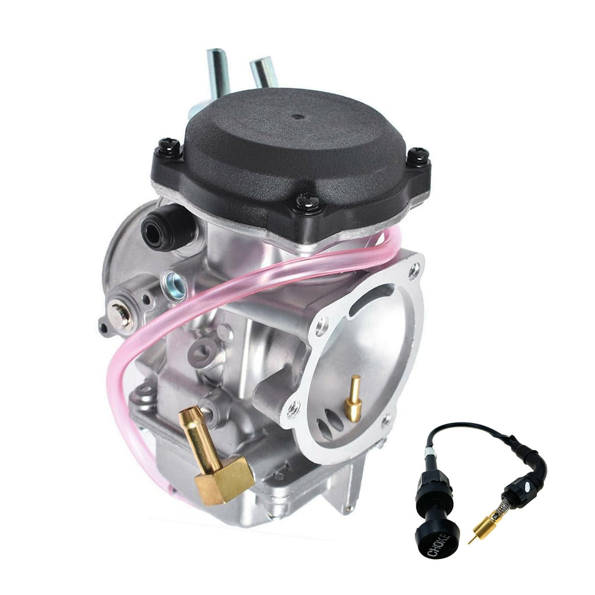 CV40 Carburetor & Choke Cable E607