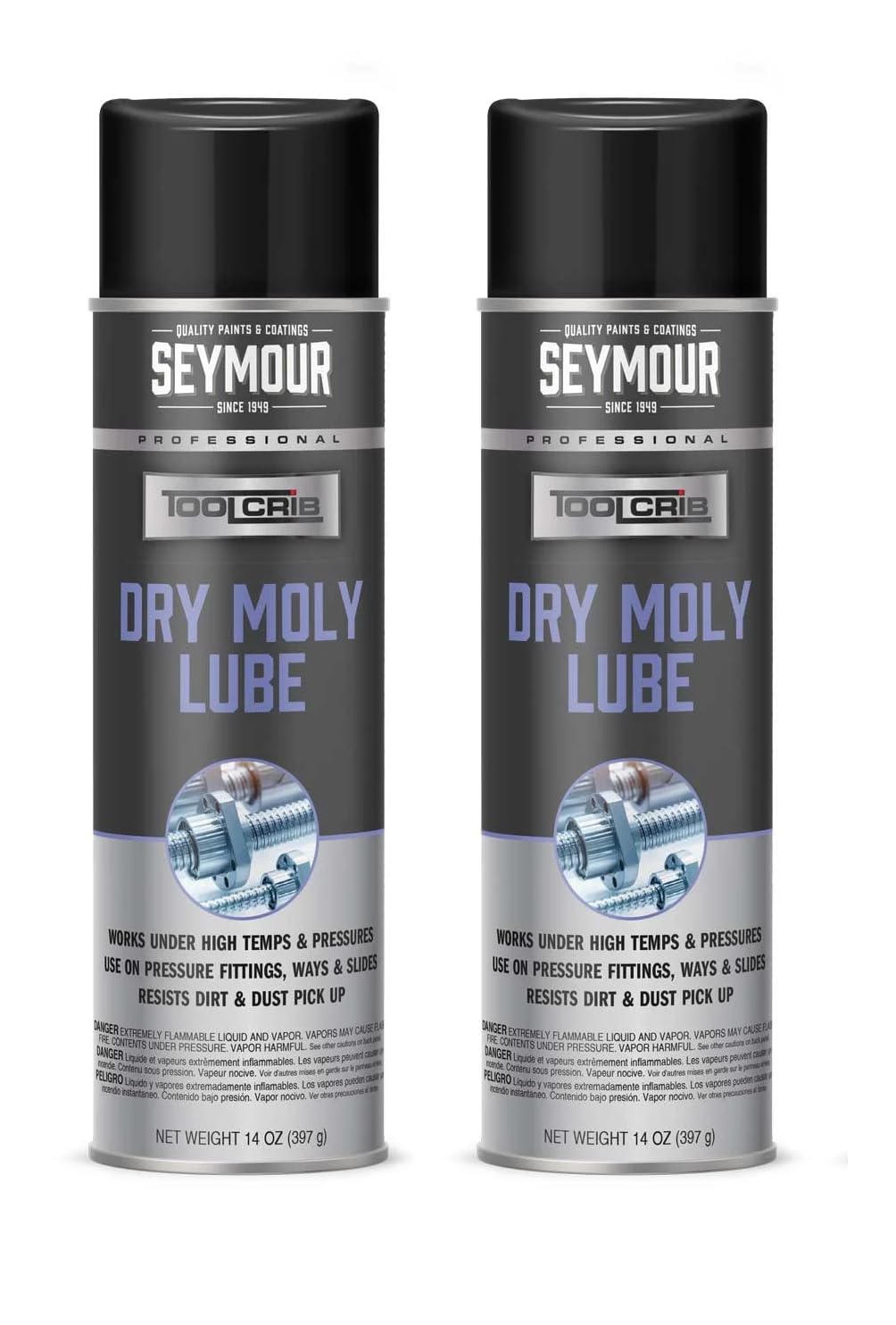 14 oz 2-Pack Oil-Free Lubricant Spray L621593