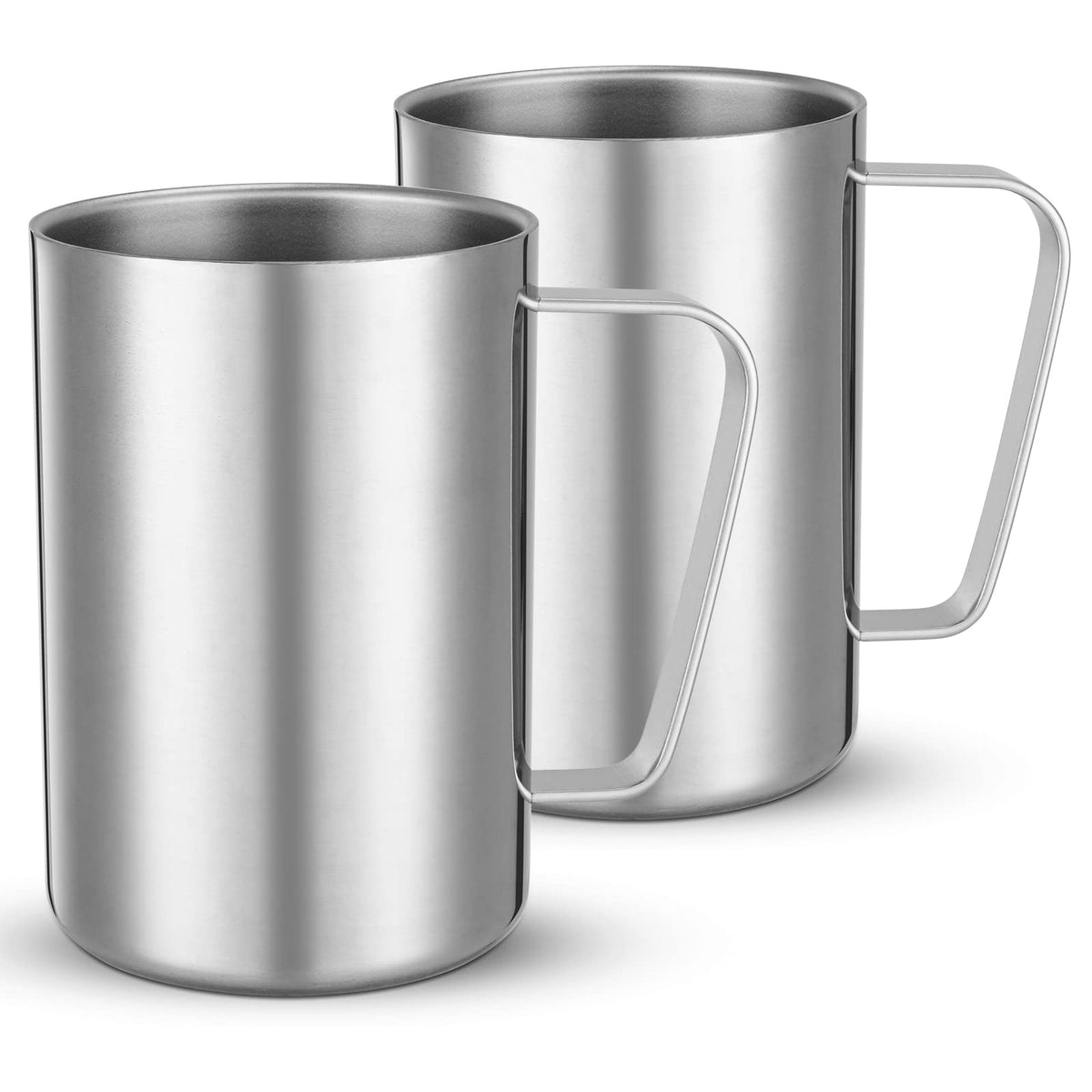 2 Pcs 16.9oz Stainless Steel Double Wall Vacuum Insulated Mug D99956