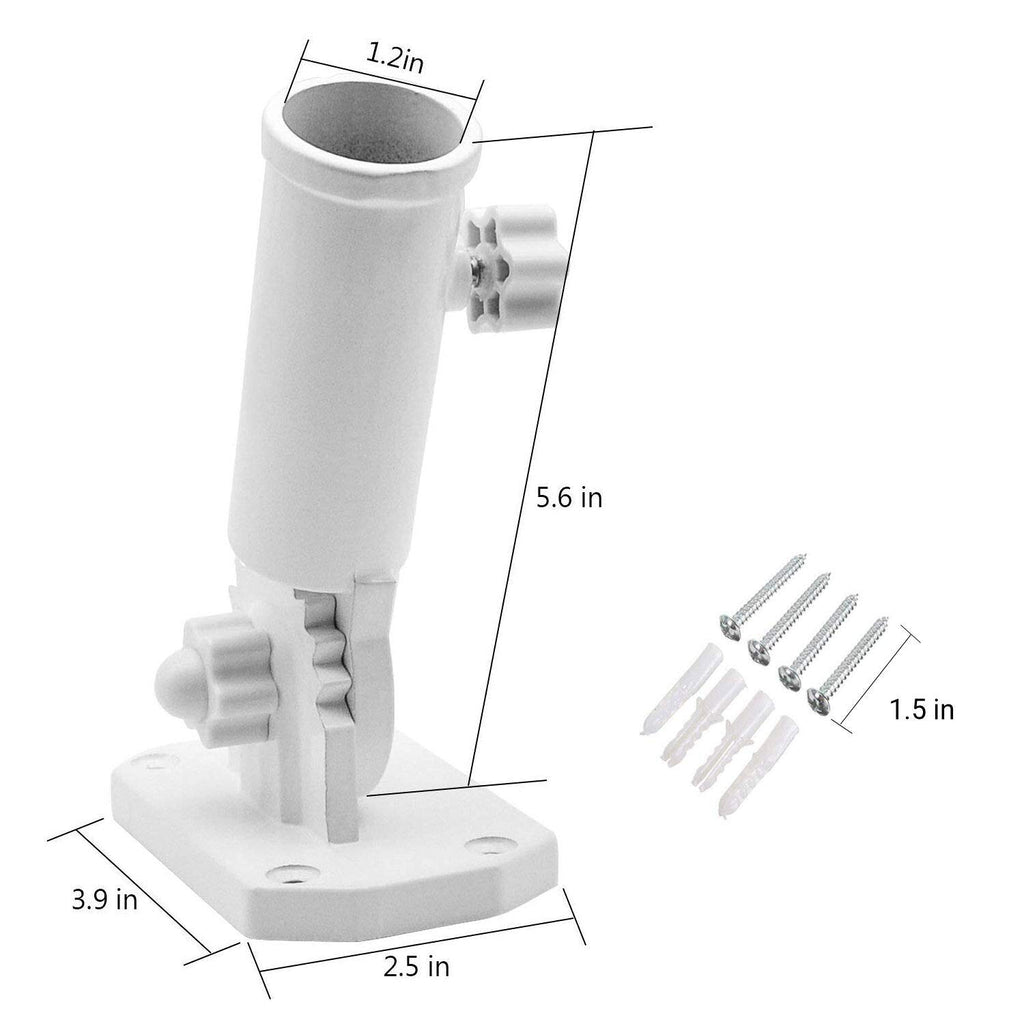 Adjustable Aluminum Flag Pole Bracket E8243