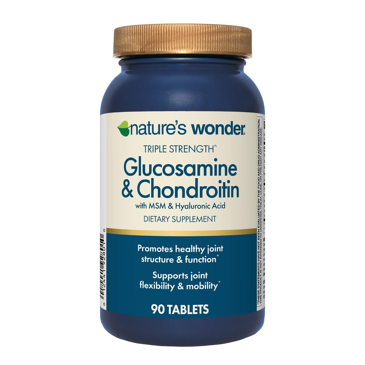 Triple Strength Glucosamine Chondroitin MSM 90 Tablets C245