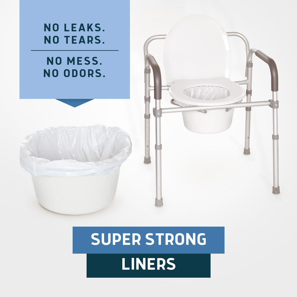 Commode Liners 250 Count Universal Fit A631