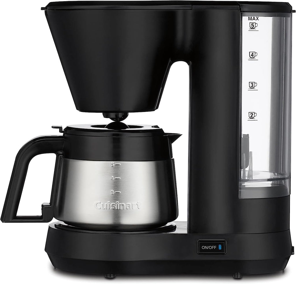 5-Cup Coffee Maker with Stainless Steel Carafe U805716