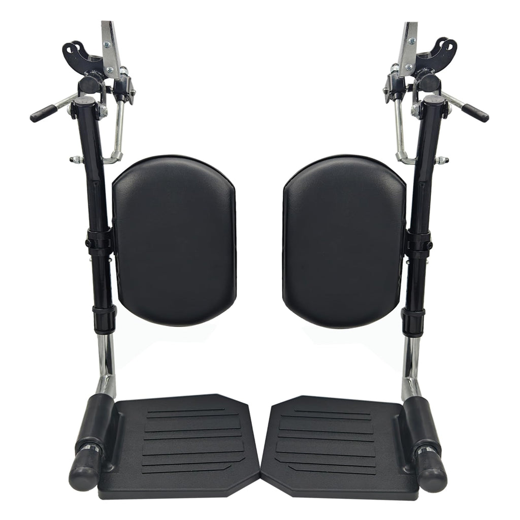 Black Padded Wheelchair Legrest Assembly A4850