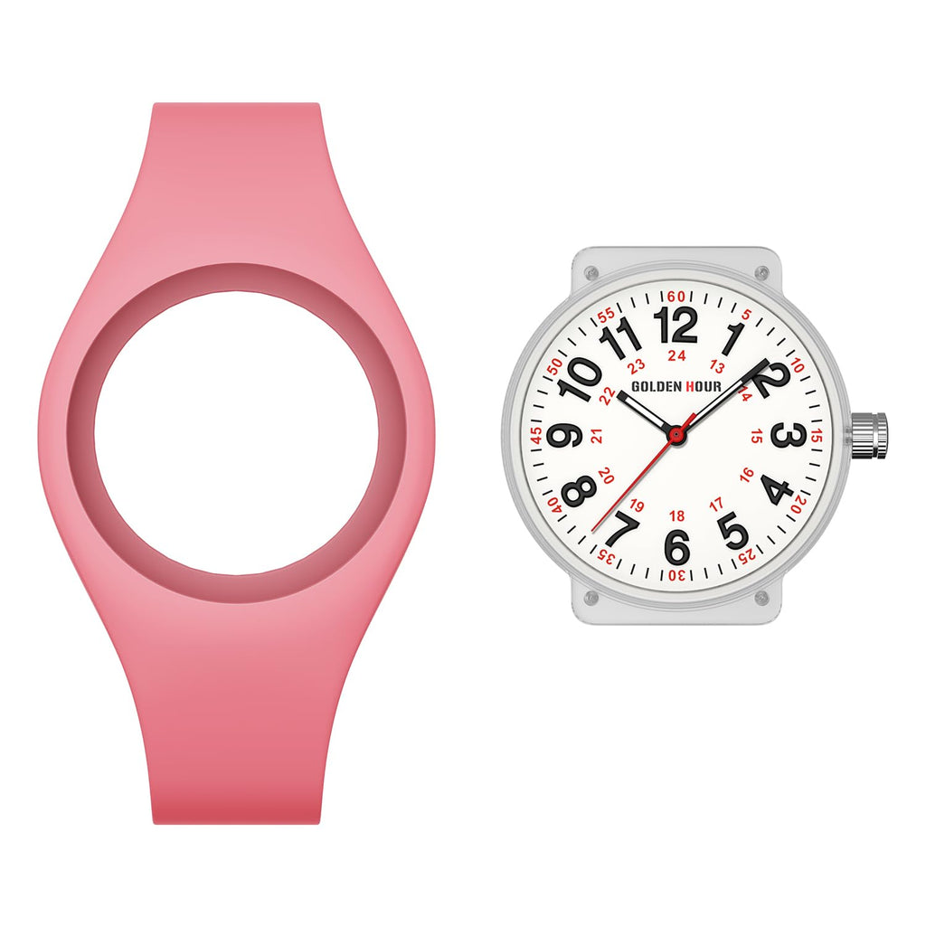Waterproof Analog Unisex Watches Silicone Strap A247