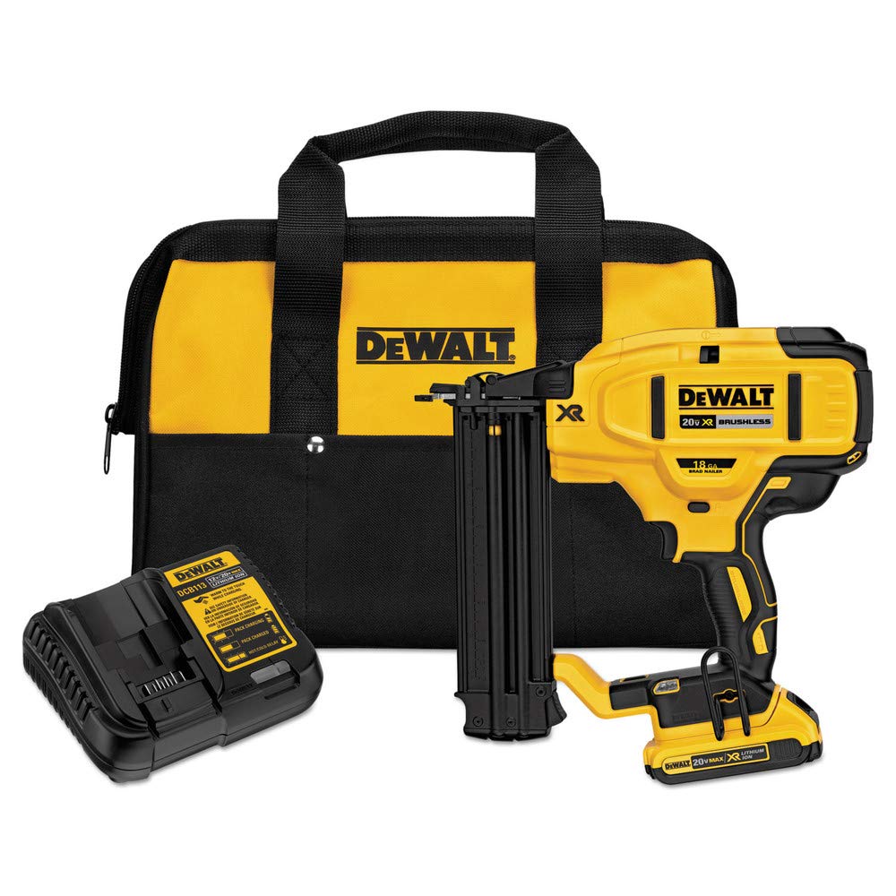 20V MAX Cordless Brad Nailer Kit 18GA B211987