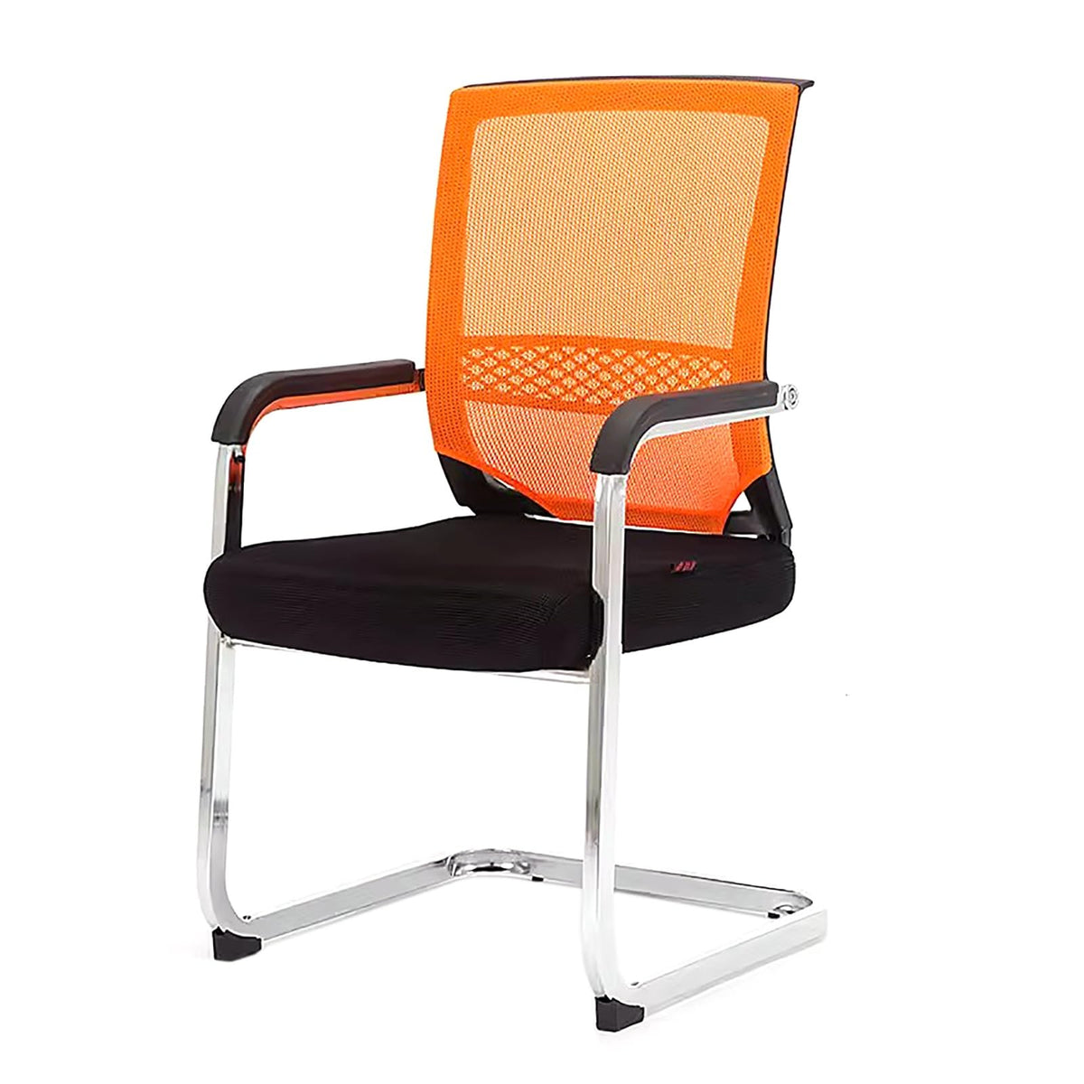 Orange Mesh Ergonomic Desk Chair with Lumbar Support H164