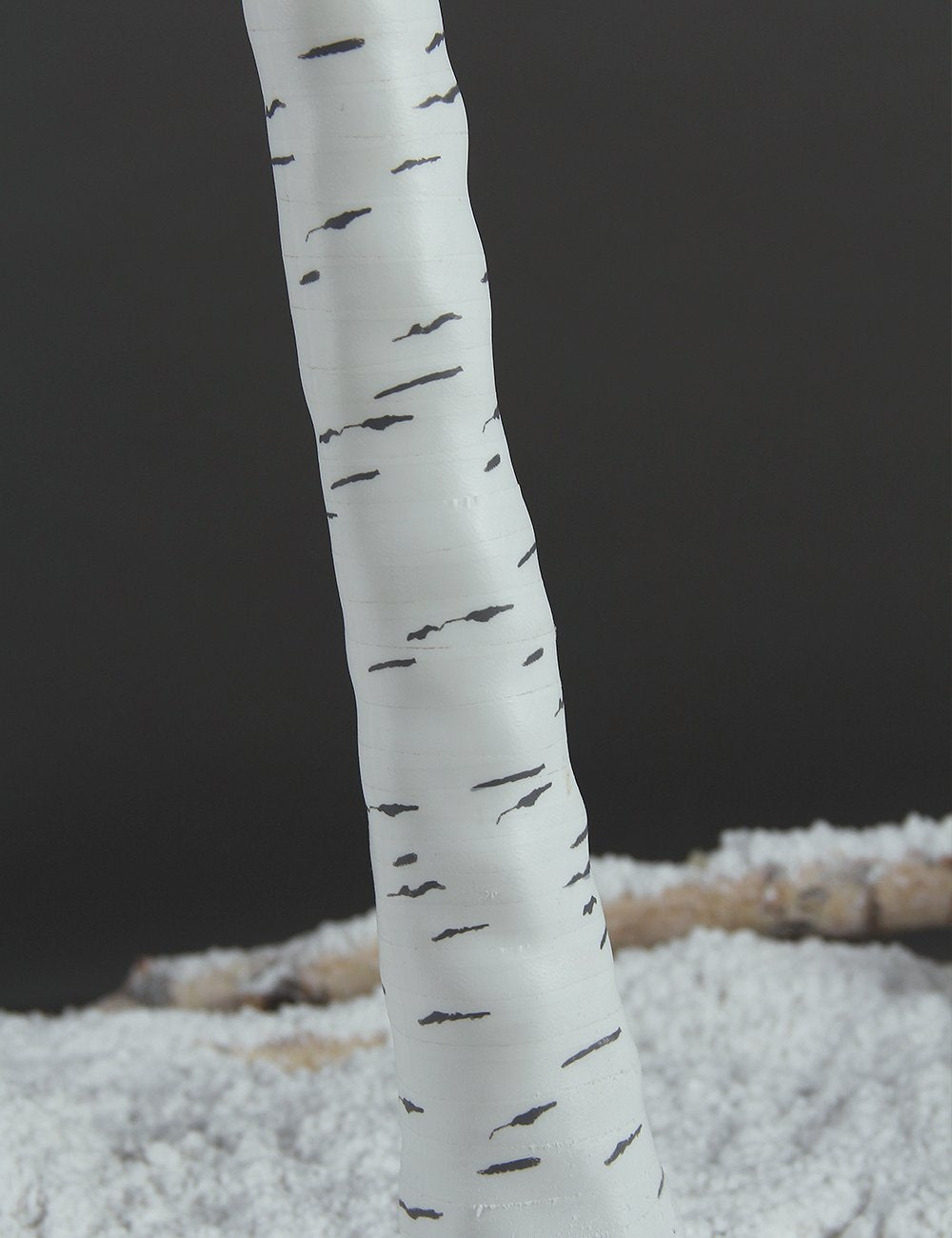 8FT 132 LED Lighted Birch Tree Warm White Y1081
