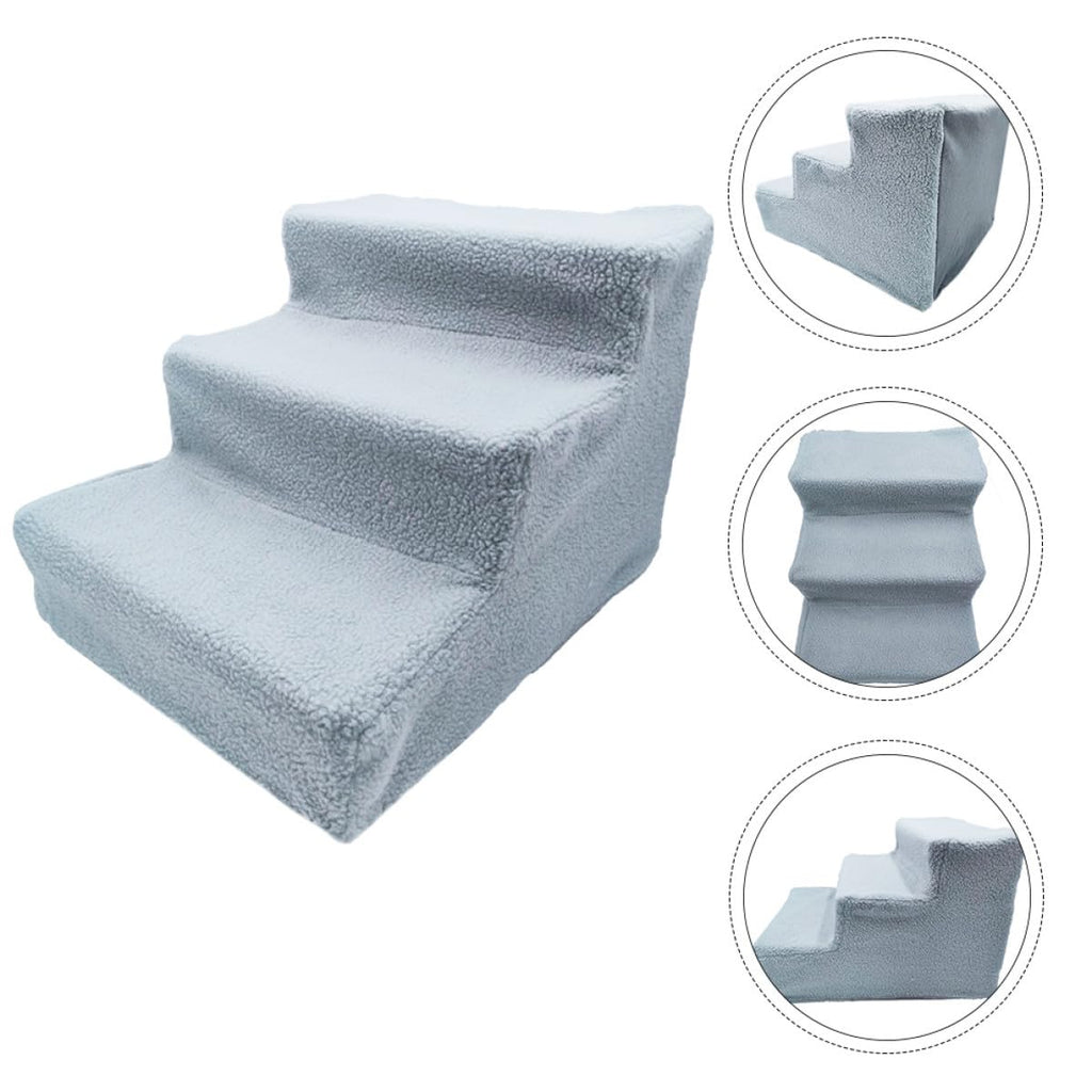 Gray Non-Slip Pet Stairs M866