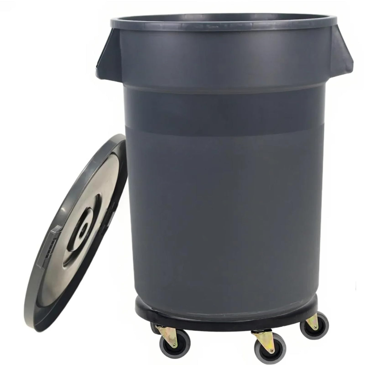 32 Gallon Outdoor Trash Can with Wheels T21887