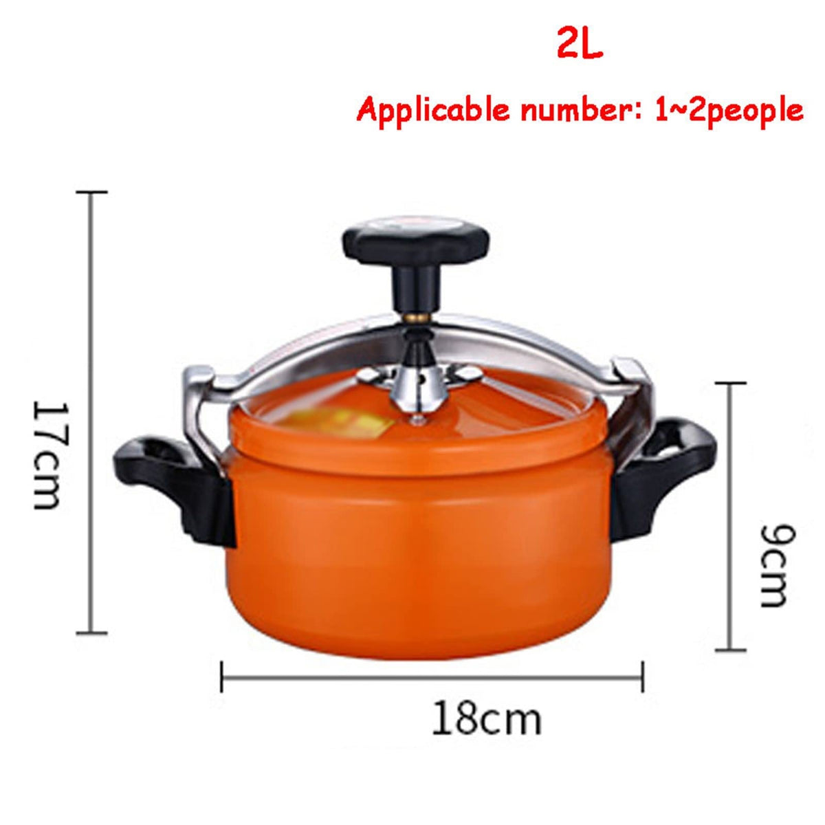 2L Aluminum Pressure Cooker J985187
