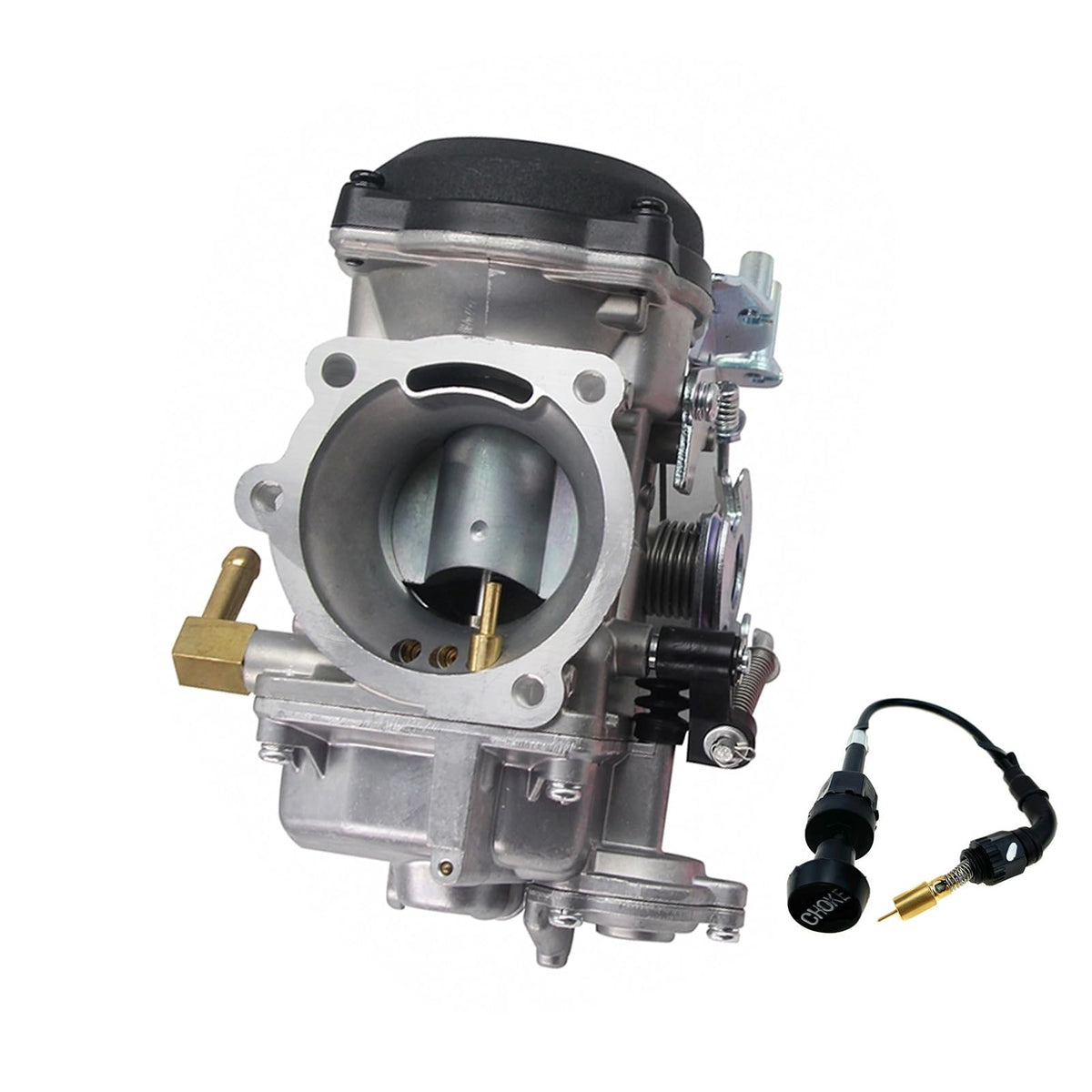 CV40 Carburetor & Choke Cable E607
