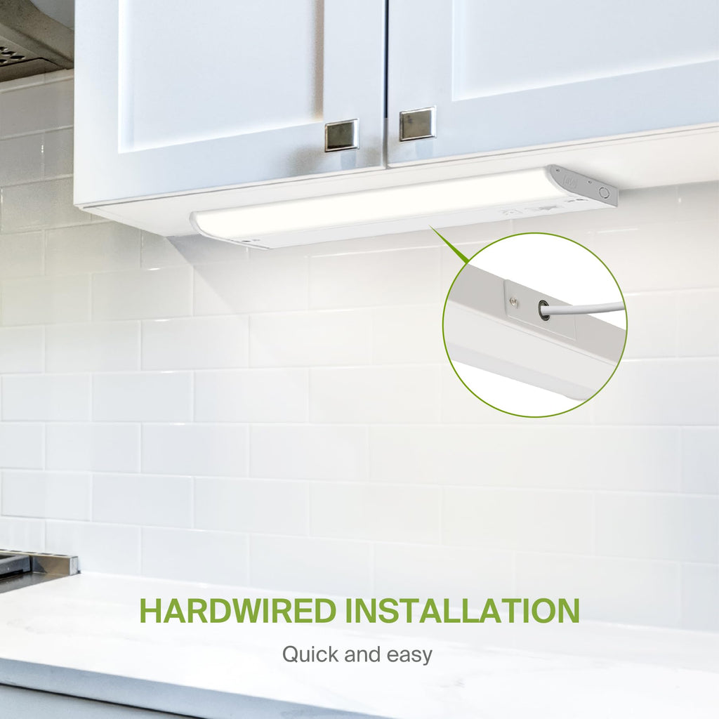 24 inch 12W Dimmable LED Under Cabinet Lighting 2 Pack B939