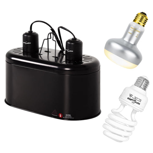 100W Basking Spot Light & 26W UVA UVB Bulb Combo Pack S928624