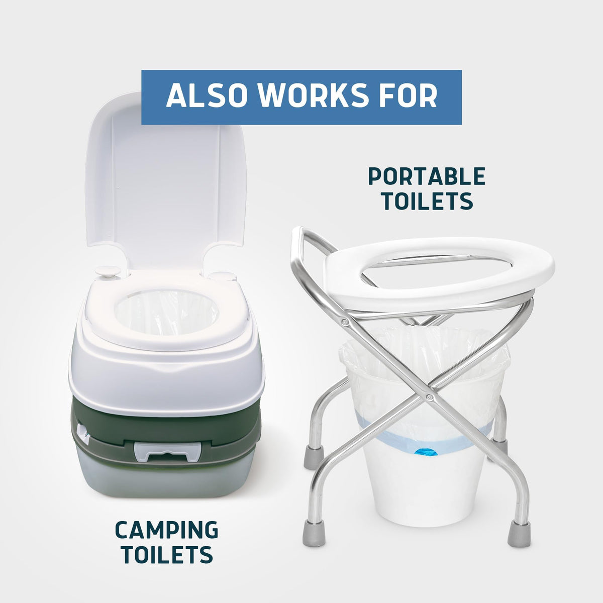 Commode Liners 250 Count Universal Fit A631