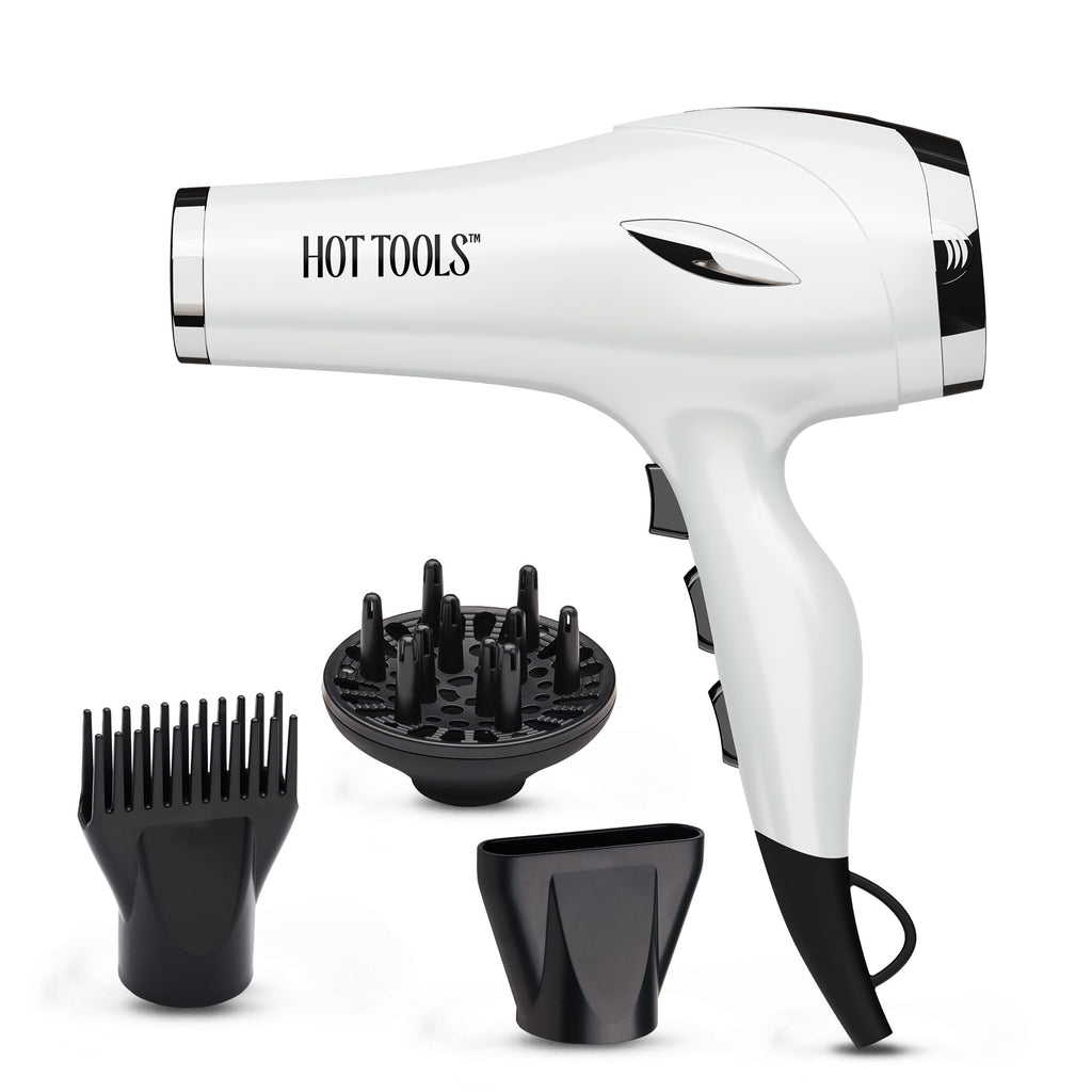 1875 Watt White Ceramic Hair Dryer O72469