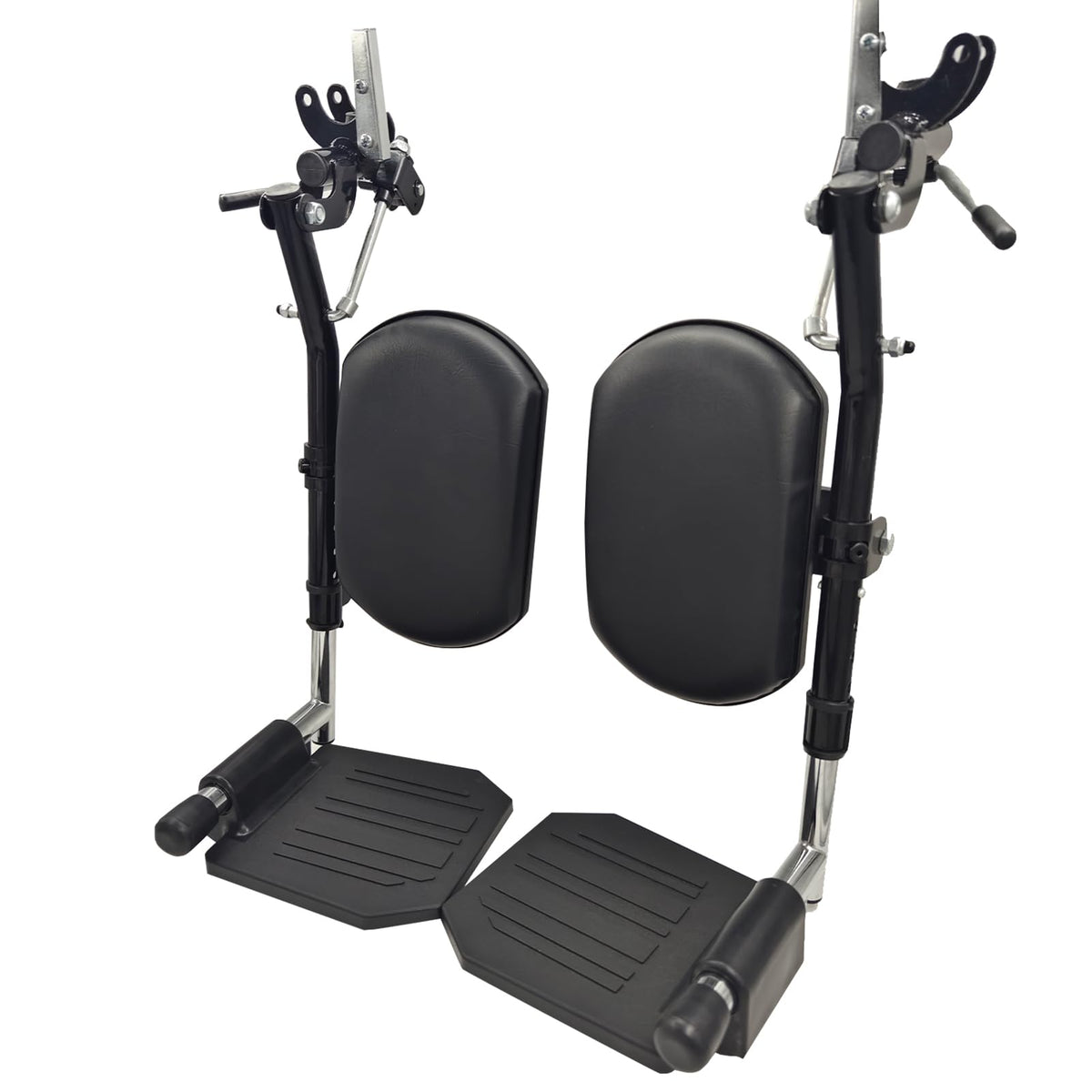 Black Padded Wheelchair Legrest Assembly A4850