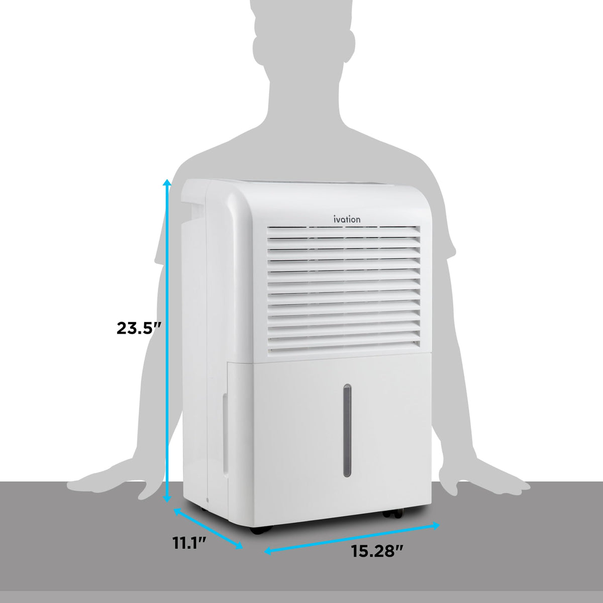 50 Pint Dehumidifier with Pump & Drain Hose U651157