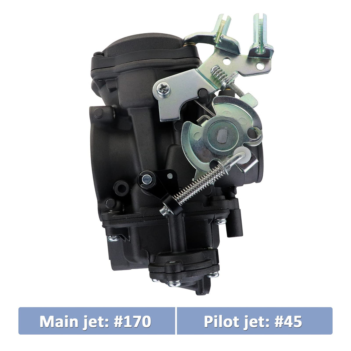 CV40 Carburetor with Fuel Filter Spark Plug Jets S67740
