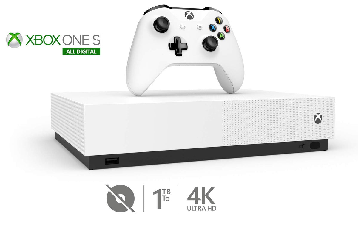Xbox One S 1TB All-Digital Edition Console with Wireless Controller Q968584