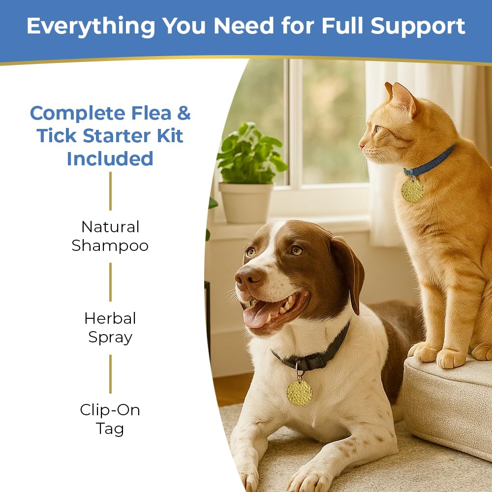 Flea & Tick Tag for Dogs & Cats E4335