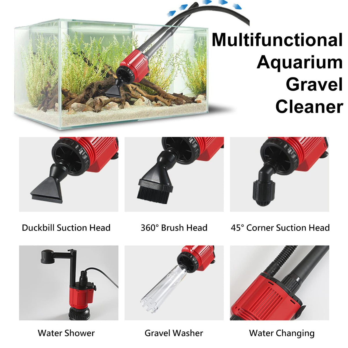 Aquarium Gravel Cleaner Siphon Kit J349703