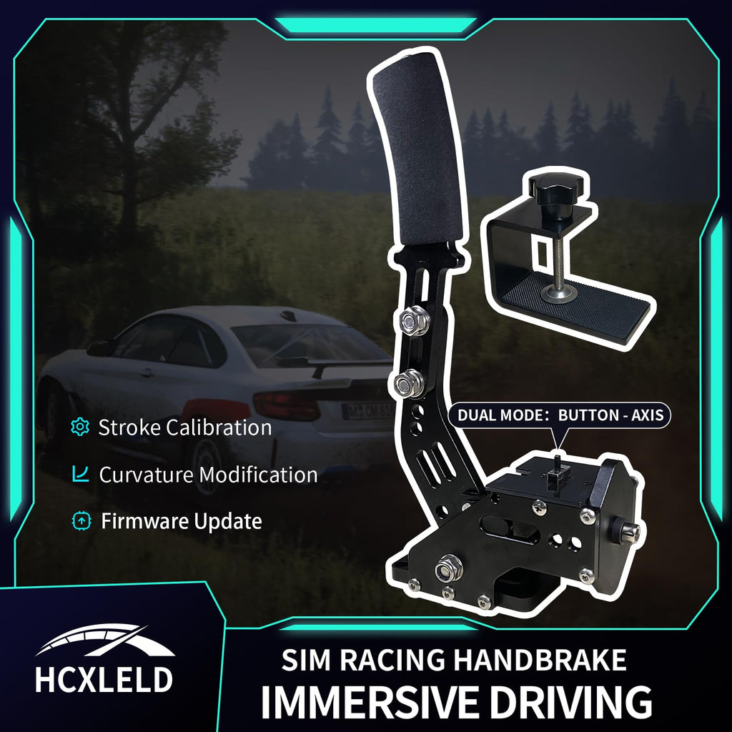 Sim Racing Handbrake with Table Clamp M4866