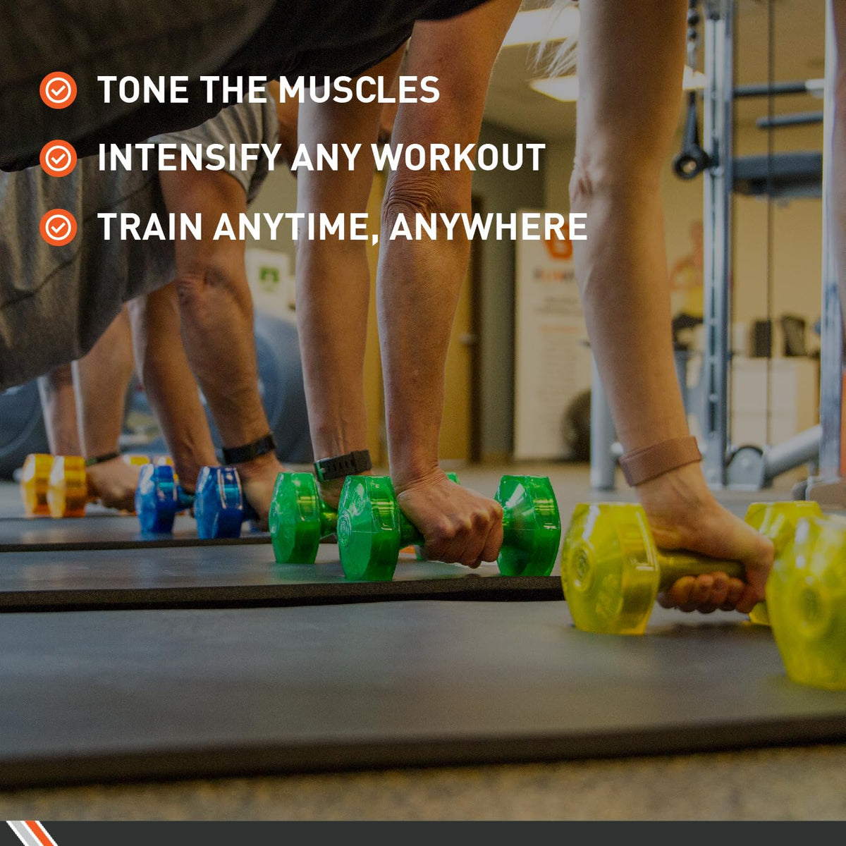 Urethane Aerobic Dumbbells Pair M828045