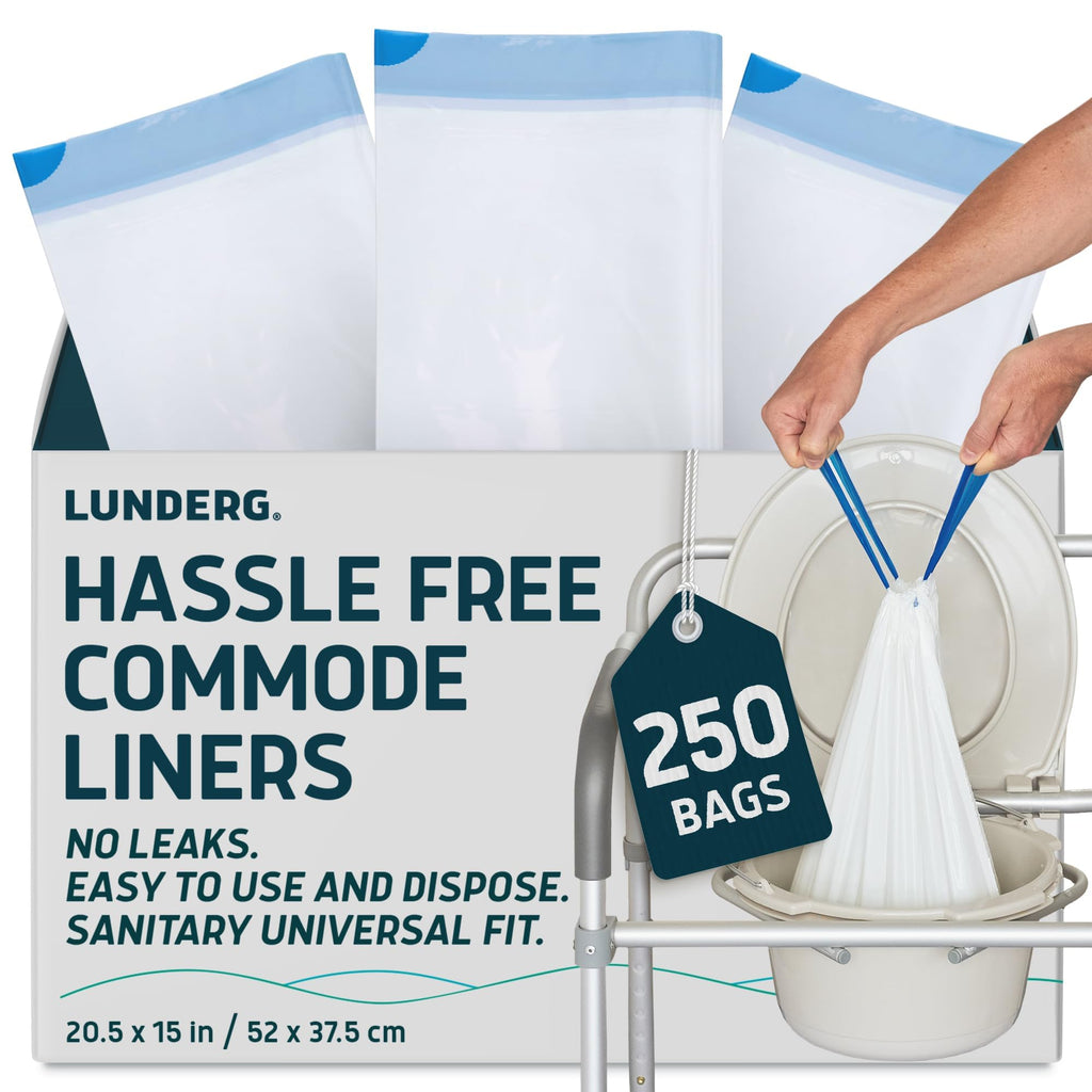 Commode Liners 250 Count Universal Fit A631