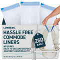 Commode Liners 250 Count Universal Fit A631