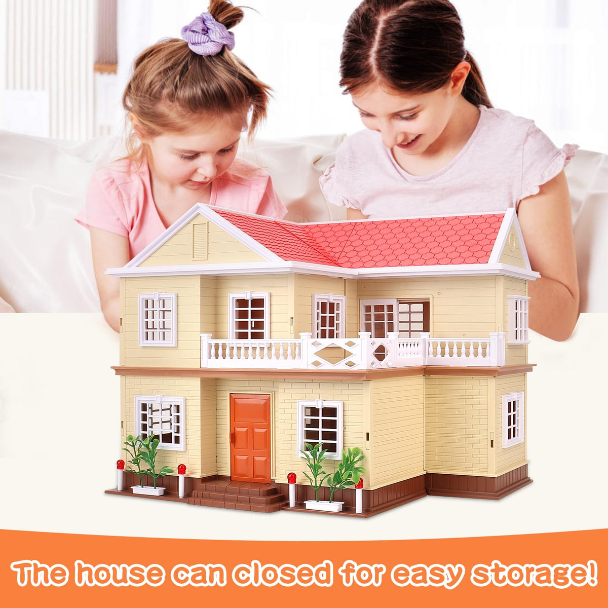 Cozy Cabin Doll House Playset U620062