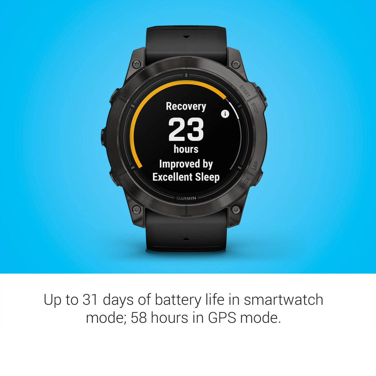 Black 51mm Smartwatch I485