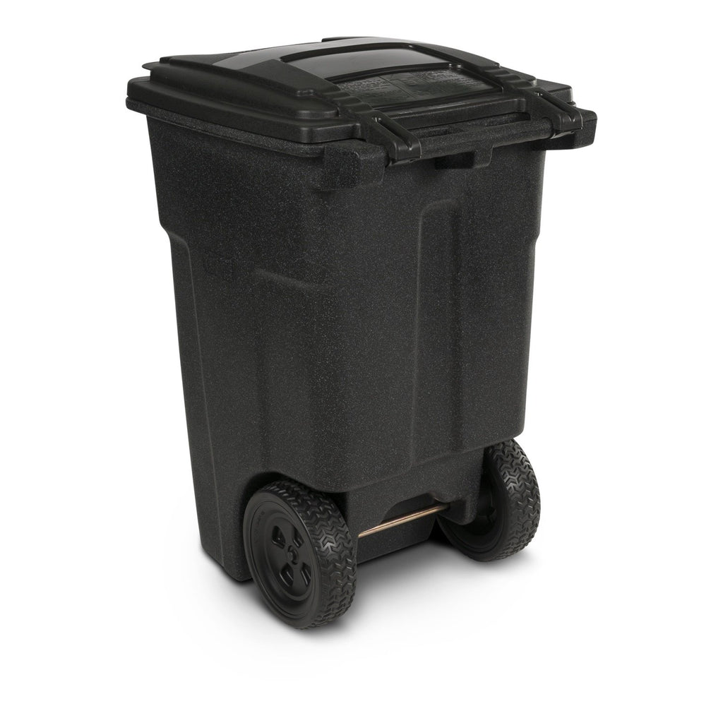 Blackstone Trash Can with Wheels and Attached Lid, 48 Gallon X668