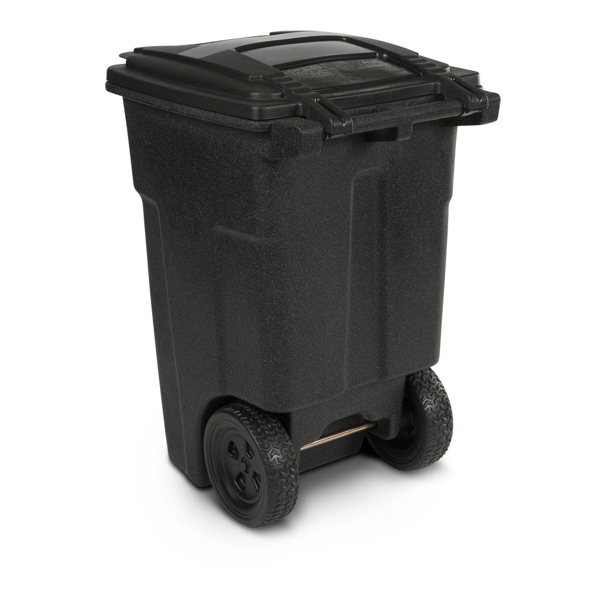 Blackstone Trash Can with Wheels and Attached Lid, 48 Gallon X668