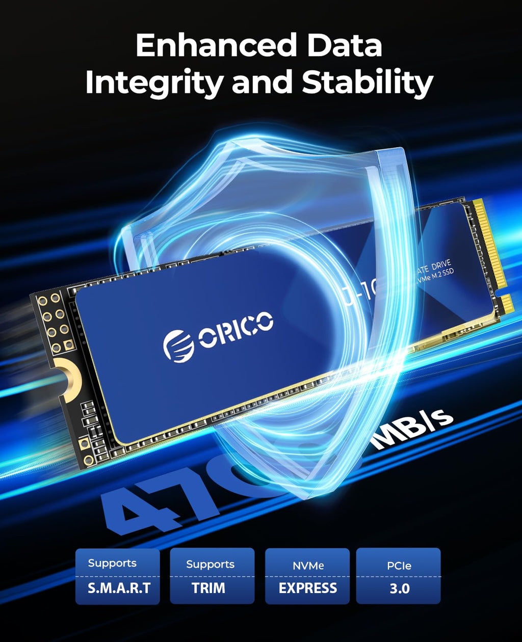 512GB M.2 NVMe SSD with Heatsink E10525