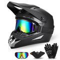 DOT Certified Full Face Dirt Bike Helmet Kit with Goggles, Gloves & Mask Z804