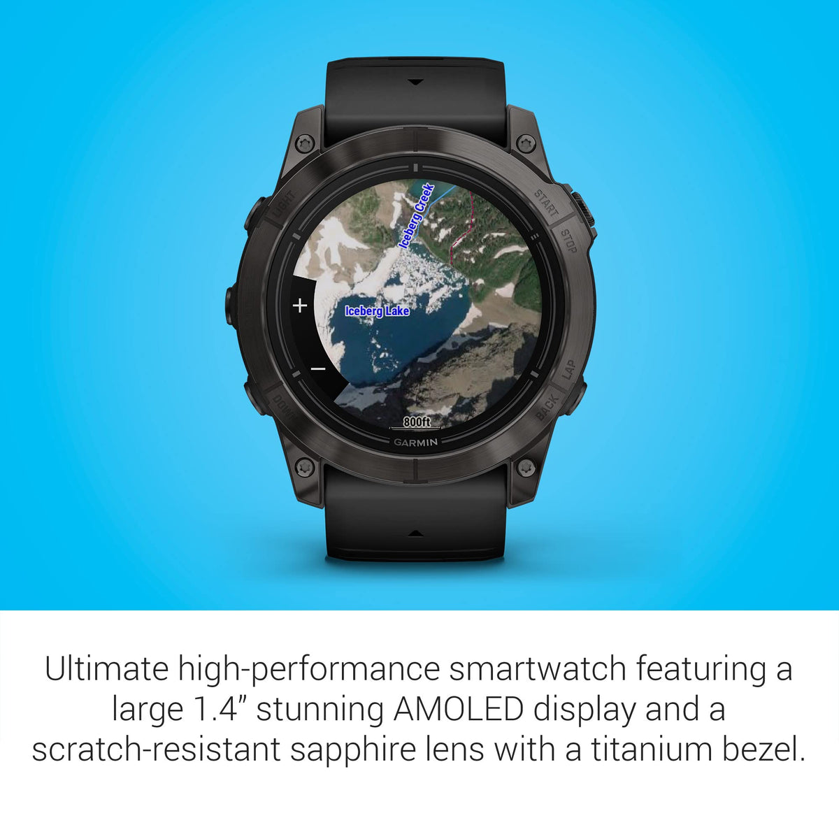 Black 51mm Smartwatch I485