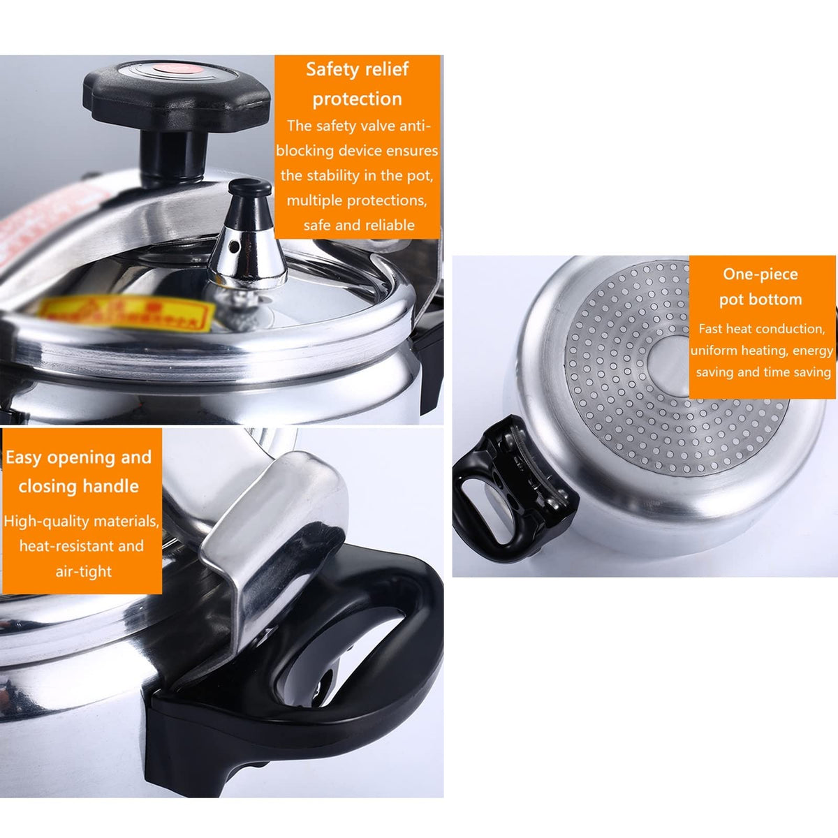 2L Aluminum Pressure Cooker J985187