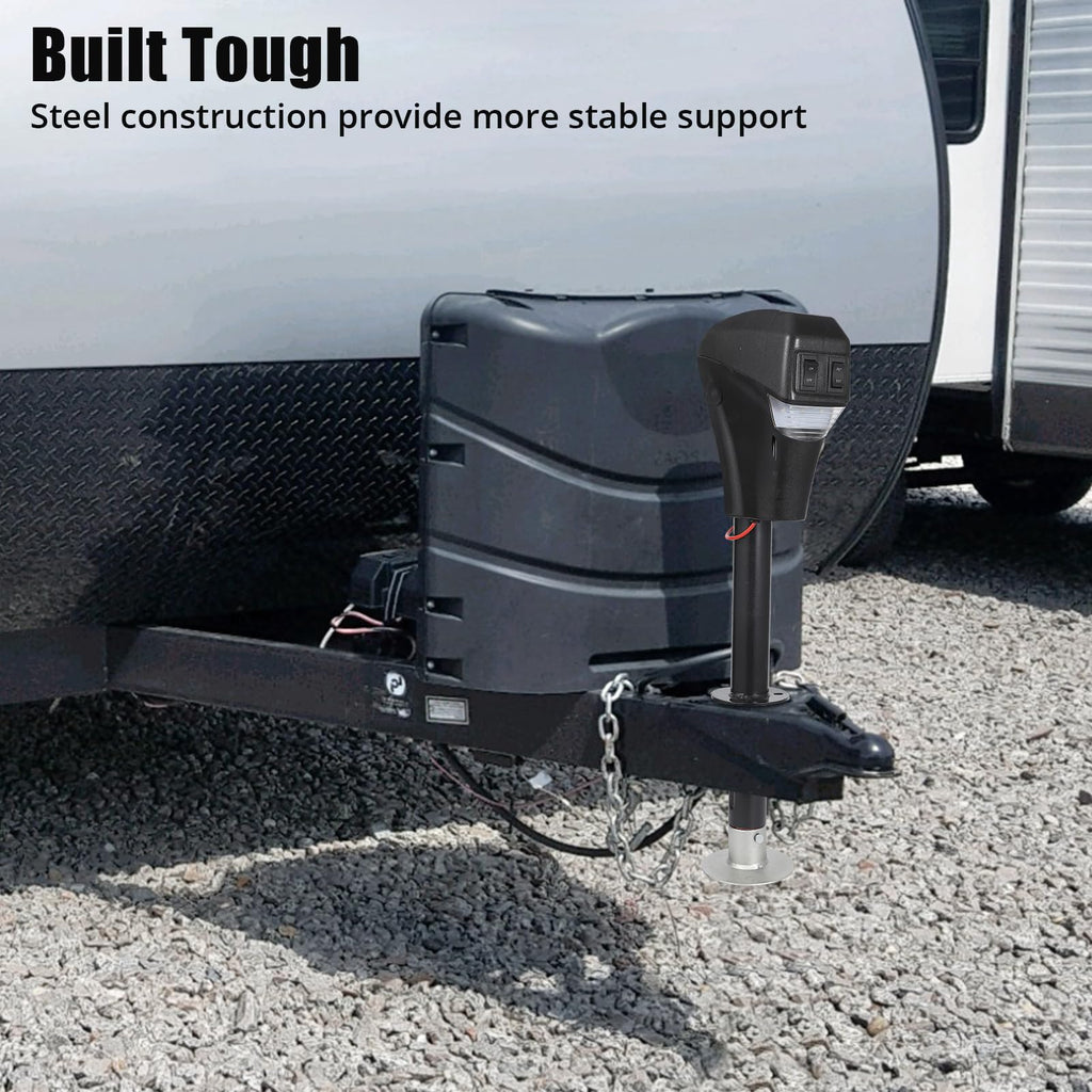 Electric Trailer A-Frame Tongue Jack 3,500 Lbs 18-Inch Stroke 12V DC O936