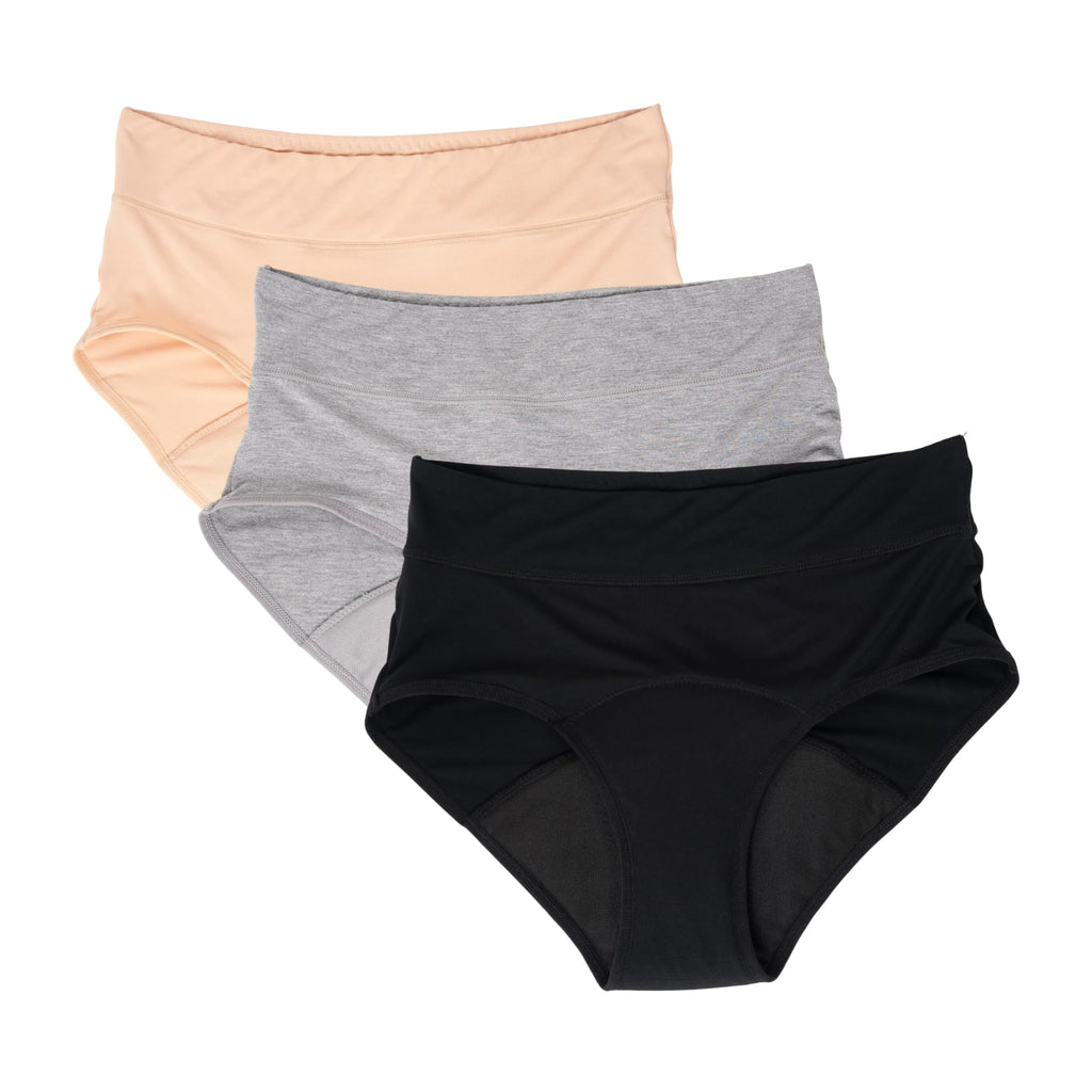 Washable Leak Proof Incontinence Underwear 3-Pack B360